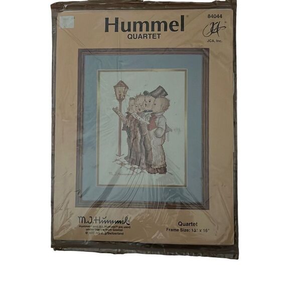 Vintage‎ Hummel "Quartet" Cross Stitch Kit Unopened - Picture 1 of 2